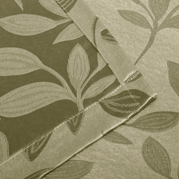 52" x 84" Sage Kinlaw Floral Blackout Thermal Grommet Curtain Panels (Set of 2) DJ859