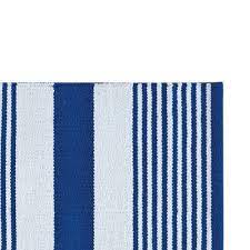 2'x3' Rectangle Stripe Accent Rug Blue - C&F Home, LC301