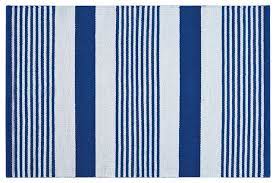 2'x3' Rectangle Stripe Accent Rug Blue - C&F Home, LC301