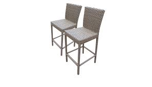 2 Florence Barstools w/ Back Grey Stone pt1173