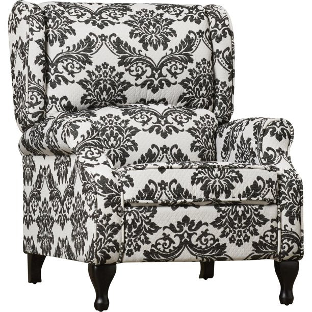 30.75'' Wide Manual Wing Chair Recliner, Full Reclined: 61.4'' D, Seat Width (Inches): 21