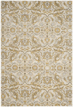 Load image into Gallery viewer, Evoke Ivory/Gold 2&#39;2&quot;x4&#39; Accent Rug ERUG64
