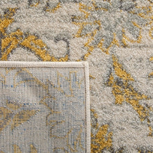 Load image into Gallery viewer, Evoke Ivory/Gold 2&#39;2&quot;x4&#39; Accent Rug ERUG64
