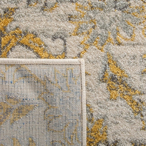 Evoke Ivory/Gold 2'2"x4' Accent Rug ERUG64