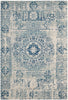 Safavieh Evoke Ivory / Blue Rug, 10 x 14 (#2R)