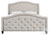 Beige Upholstered Cal. King Panel Headboard *As Is* KBO114