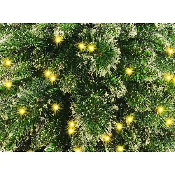 9 ft. x 10 in. Glittery Gold Pine Garland with Glitter, Gold Cones, Gold Glittered Berries