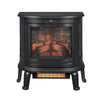 Duraflame 1000 sq. ft. Black Freestanding Electric 3D Infrared Stove