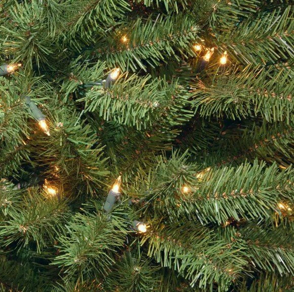 10 ft. North Valley Spruce Artificial Christmas Tree with Clear Lights