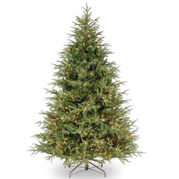7 ft. Feel Real Frasier Grande Hinged Tree with 800 Dual Color LED Lights