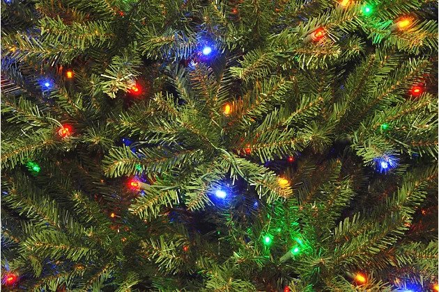 9 ft. PowerConnect Dunhill Fir Artificial Christmas Tree with Dual Color LED Lights