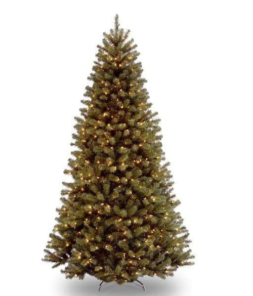 10 ft. North Valley Spruce Artificial Christmas Tree with Clear Lights