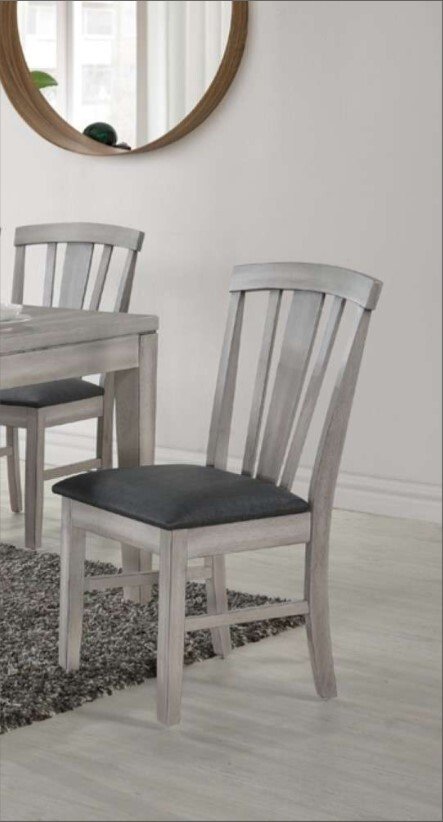SUMMERWINDS FAN BACK SIDE CHAIR - (SET OF 2)