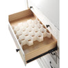 Honeycomb Drawer Organizer White