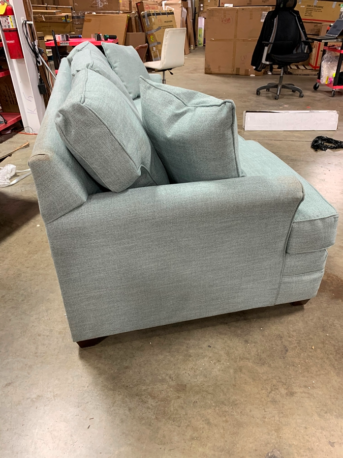98" Flared Arm Sofa with Reversible Cushions(As-Is)