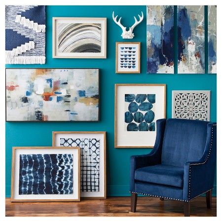 2pk Shibori Wall Art - Threshold™ K6906
