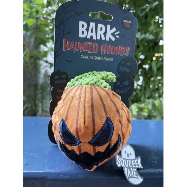 Bark Haunted Hounds ~ Snarl The Gnarly ~ Squeaky Dog Toy, set of 3