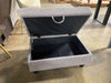 Beverly Ottoman, Grey