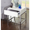 Lewis Occasional End Table, White
