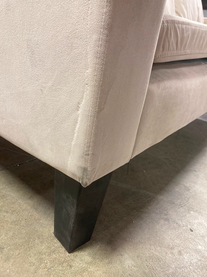 Abbey 74" Square  Arm Sofa with Reversible Cushions OP057