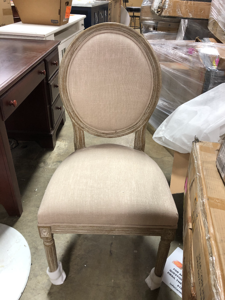 Backbeat Upholstered Side Chair in Wheat MG236