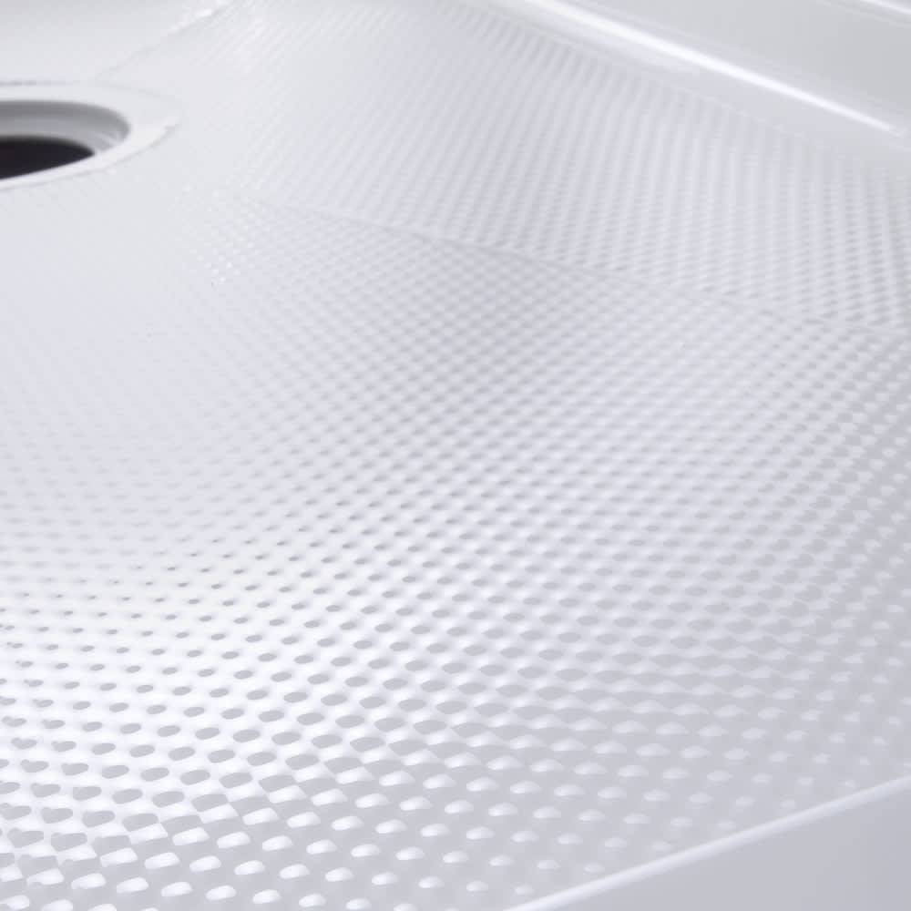 60" x 32" Rectangular Shower Base with Single Threshold and Left Drain