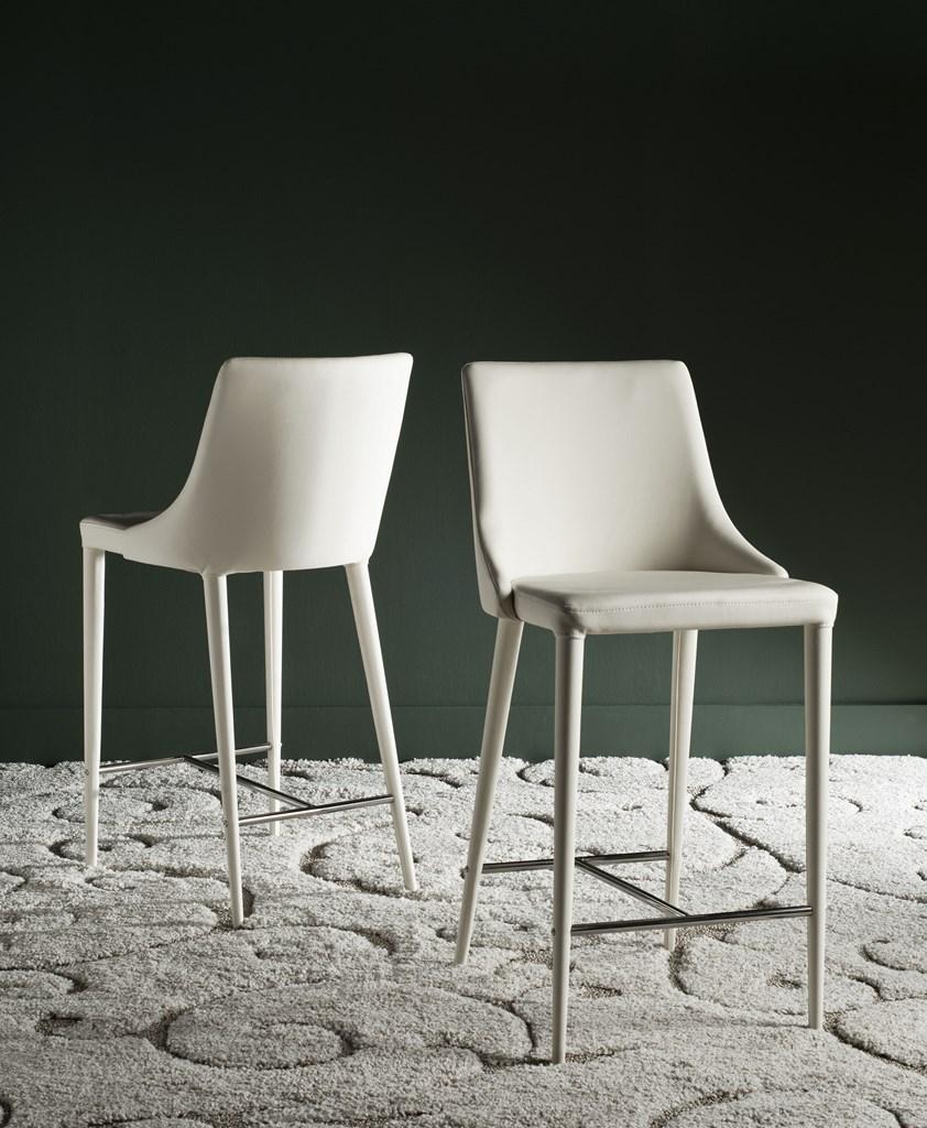 (AS IS) Summerset 26" Buttercream Counter Stool (Set of 2)