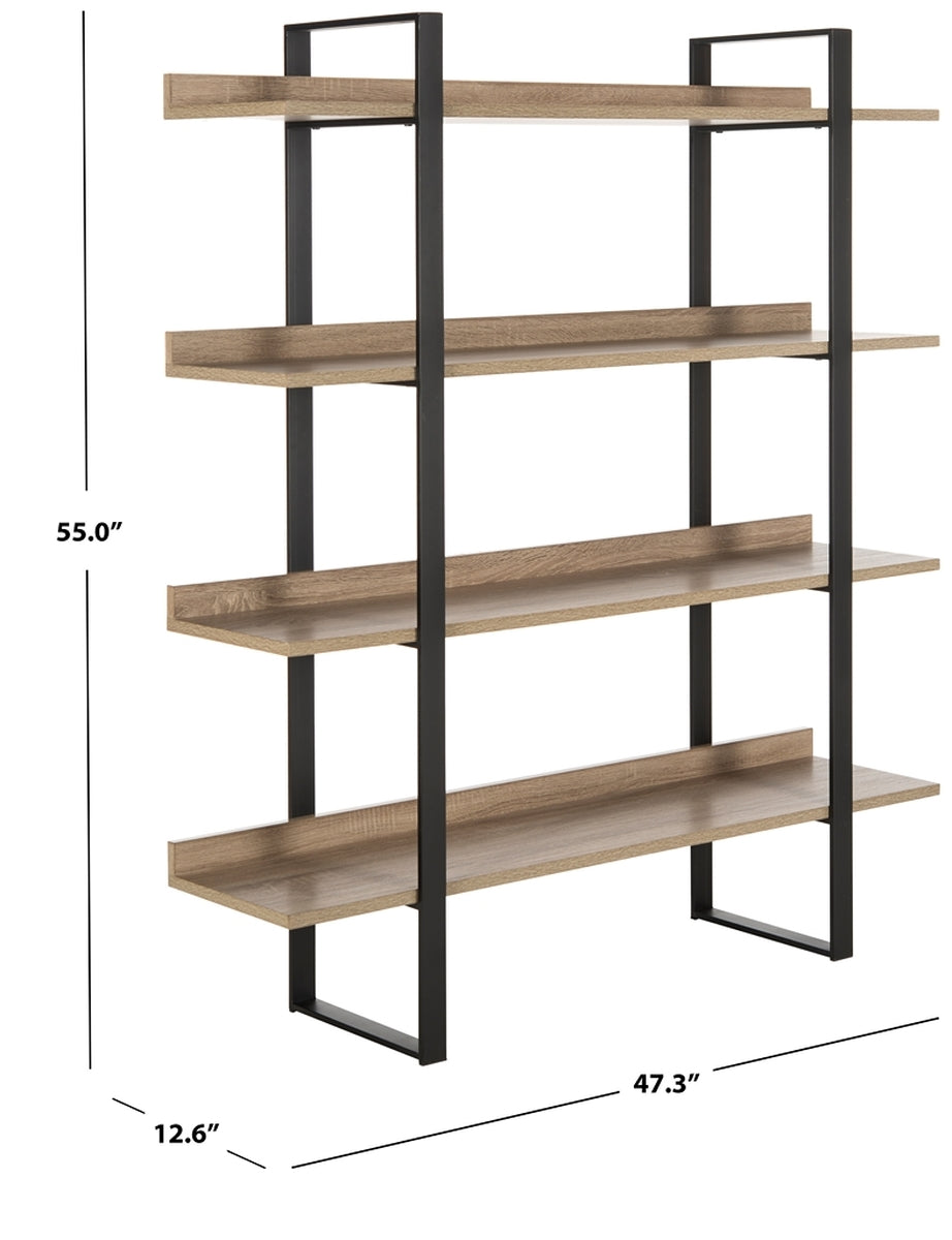 Blonde Etagere Bookcase (#K6130)