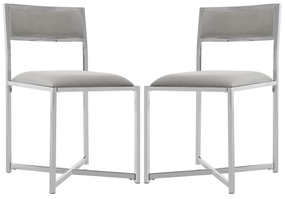 Menken  Chrome Side Chair (Set of 2) LX4716