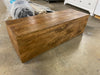 46-inch Acacia Wood Storage Bench