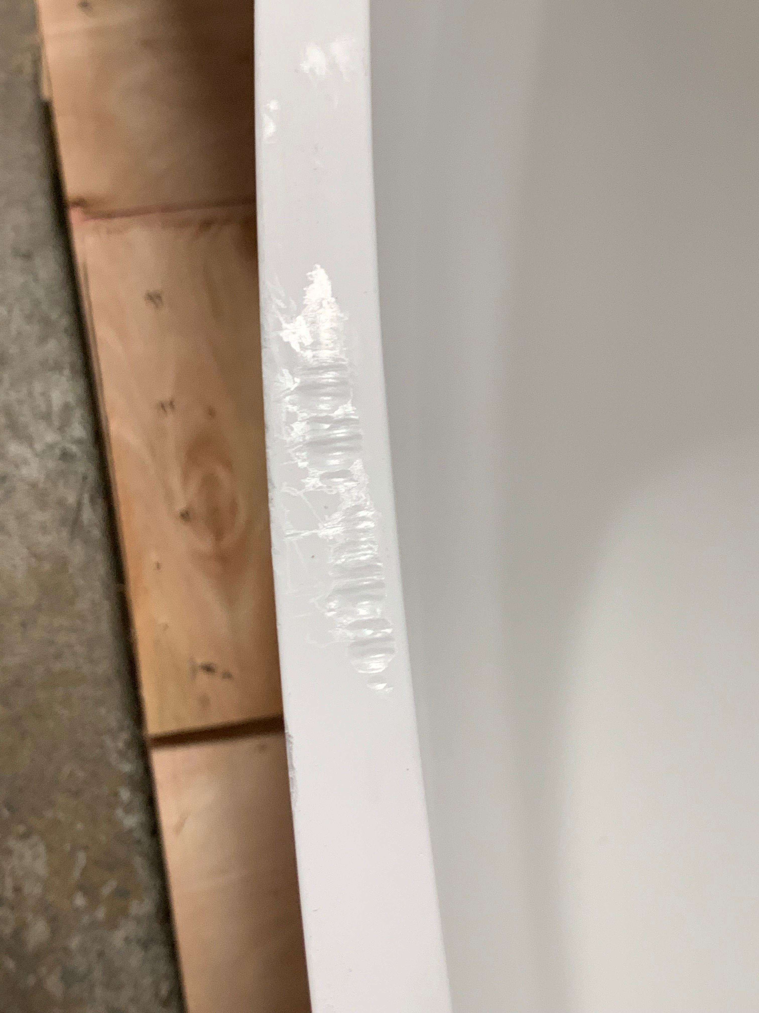 59" x 30" Freestanding Soaking Solid Surface Bathtub *AS-IS* CYB588