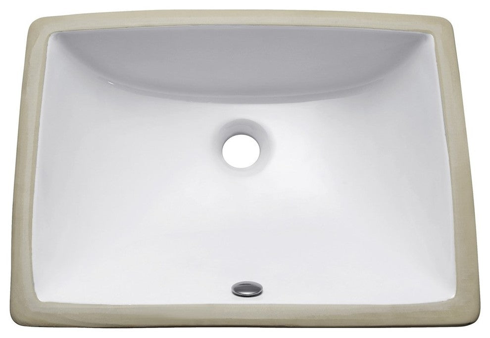 Avanity 20" Rectangular Vitreous China Undermount Sink K7229