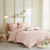 Urban Habitat Brooklyn Full/Queen Cotton Jacquard Duvet Cover Set in Pink - SC585
