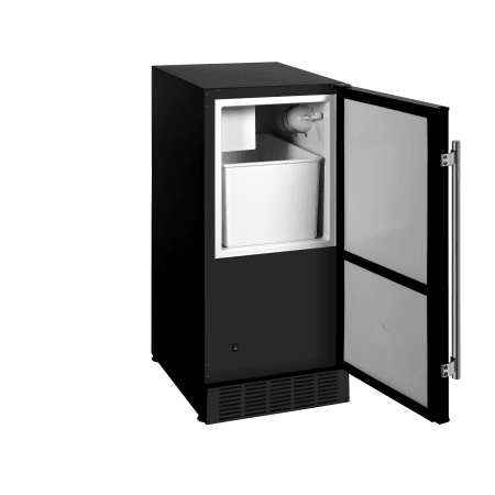 15" W Built-In Ice Maker, Stainless Steel/Black with Reversible Door (#K6759)