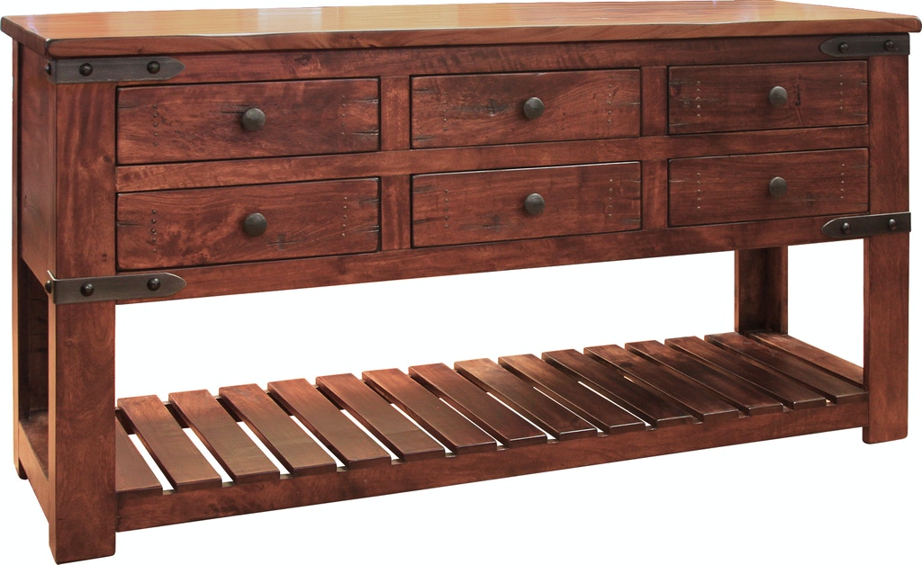 6 Drawer Sofa Table