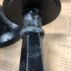 (Set of 3) Black Traditional Tapered 3 Piece Metal Candlestick Set CG1472