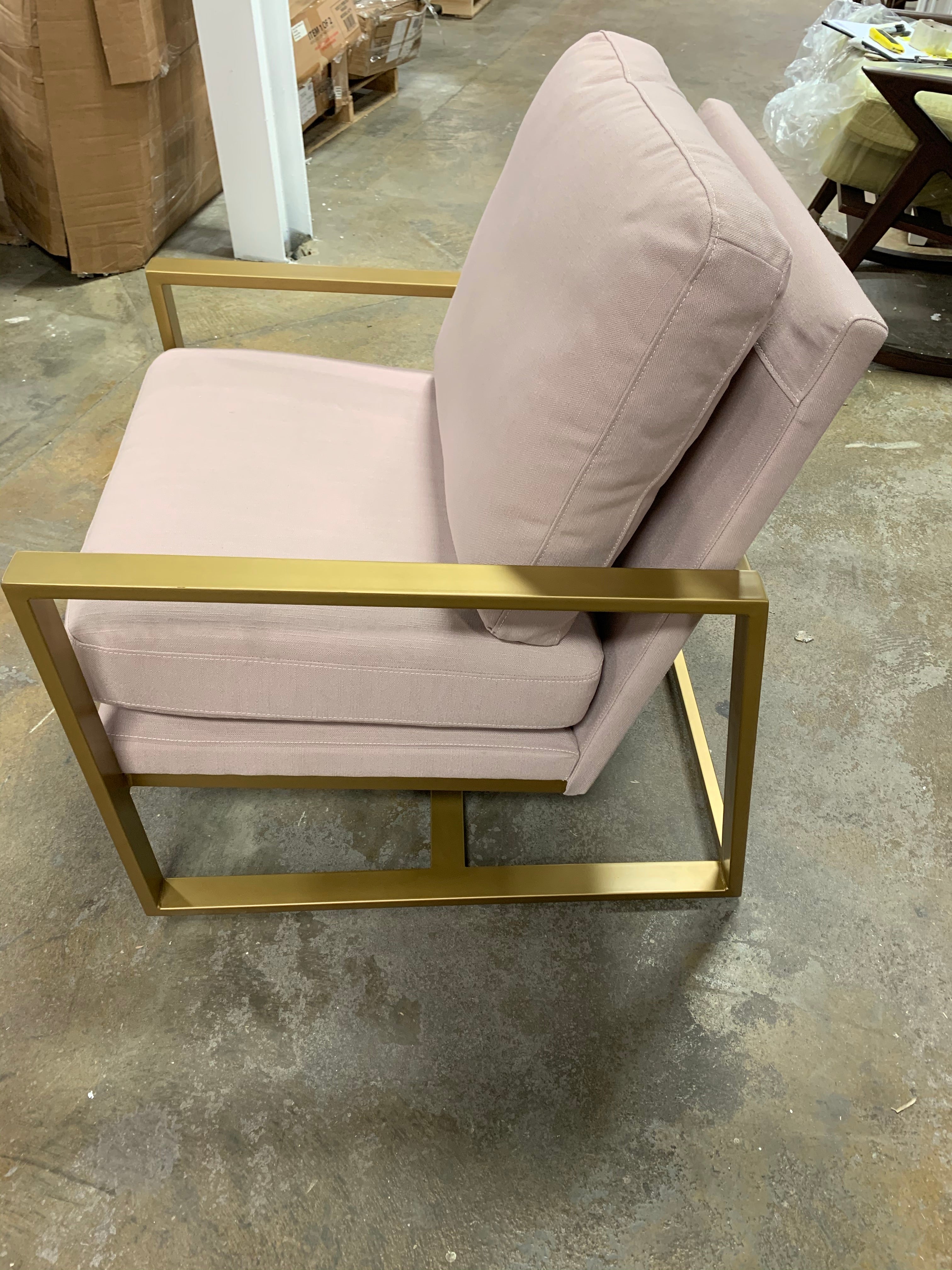 Blush Pink Armchair