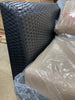 9 Piece Patio Sectional Seating Group with Club Chairs, Mocha/Tan - OP003 (9 PIECES + 24 CUSHIONS)
