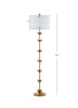 Landen Leaf LED Floor Lamp in Gold CG1154