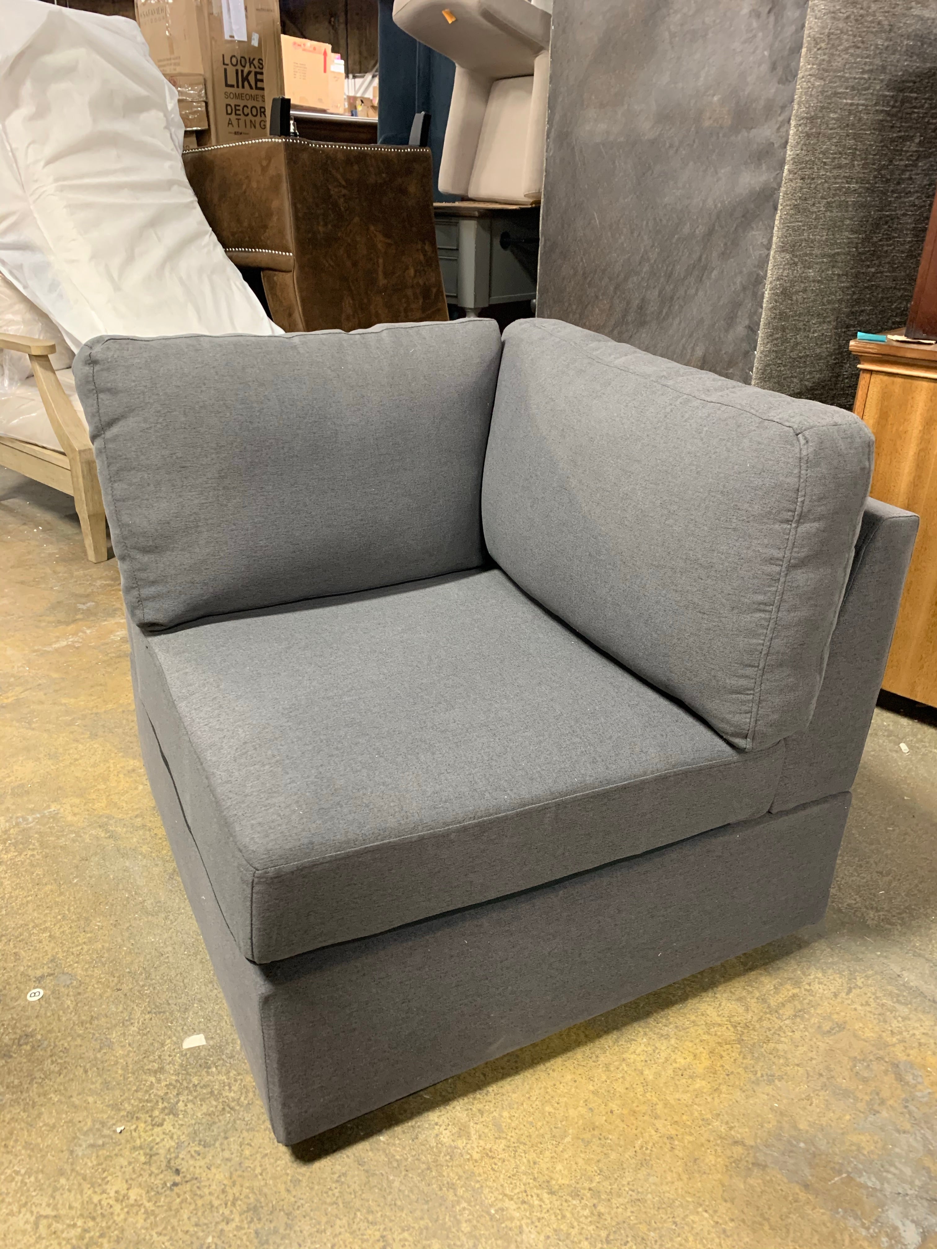 Gray Corner Piece