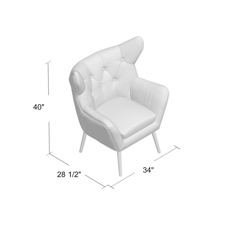 Bouck 21'' Wingback Chair CG988