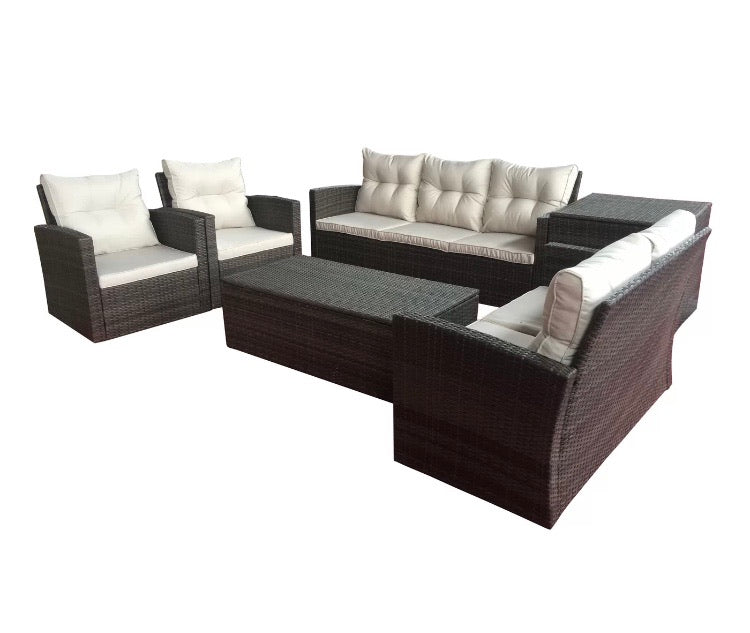 6 Piece Sofa Seating Group with Cushions (2 boxes) CG1765