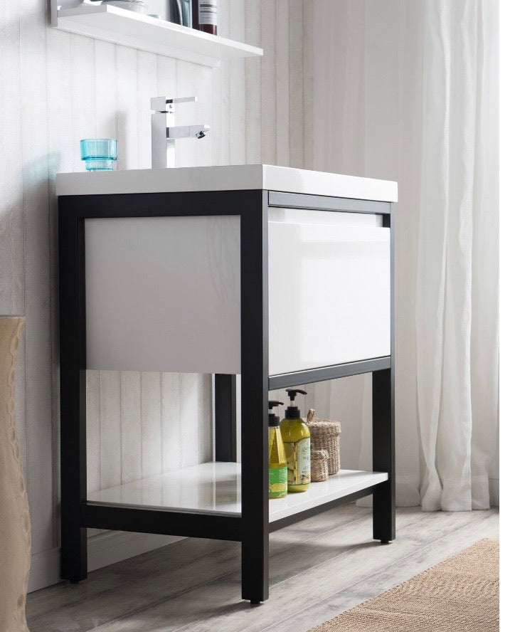 35" Sandra Single Bathroom Vanity *NO vanity top*