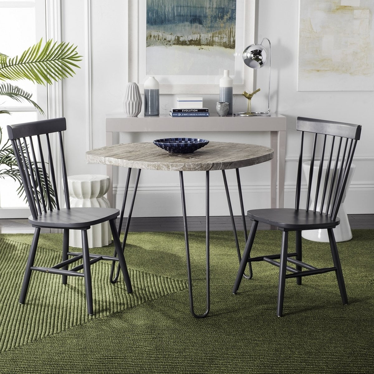 (Set of 2) Parker Dining Chairs Gray CG1417