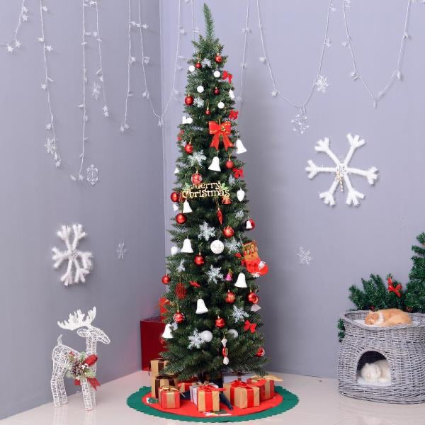 6' Slim Unlit Artificial Christmas Tree (#K5336)