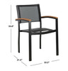 (Set of 2) Kaelan Outdoor Chairs CG830
