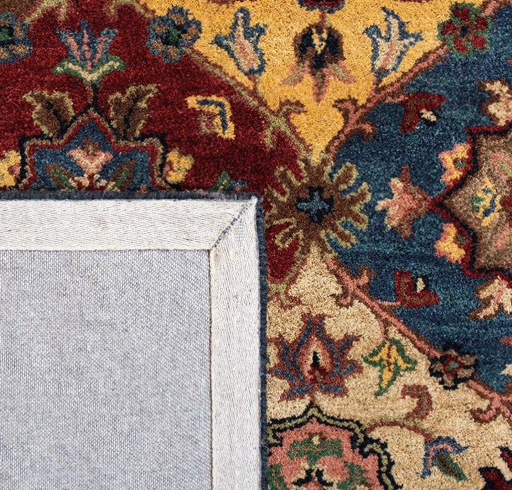 7'6"x9'6" Balthrop Oriental Handmade Tufted Wool Area Rug CG321