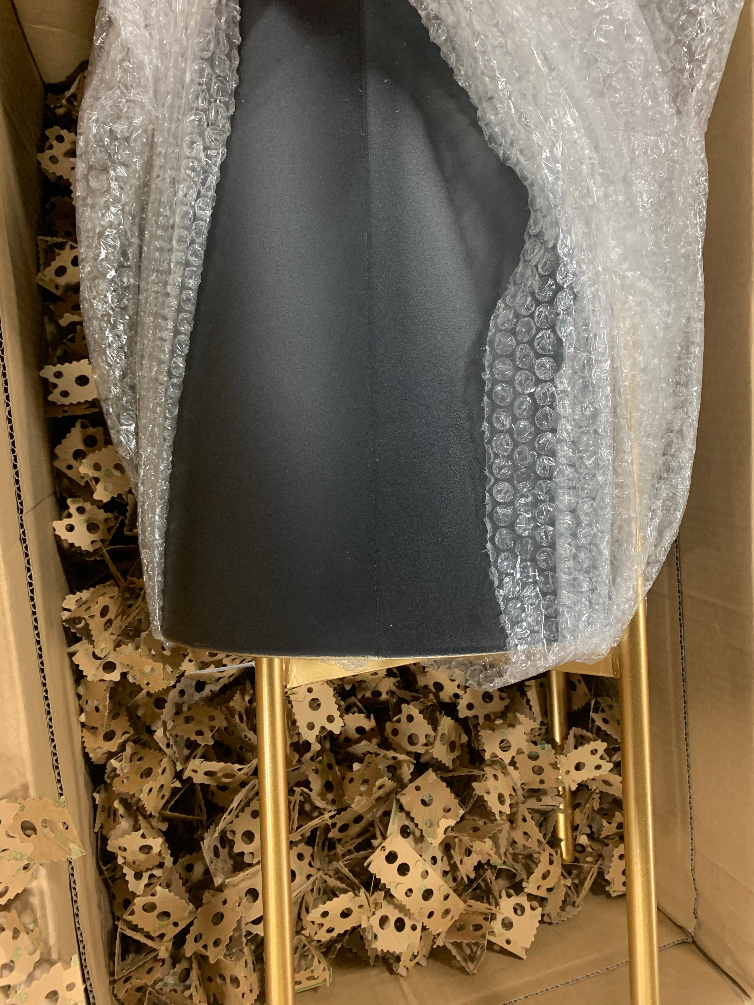 BLACK Maybery 2 PIECE METAL Pot Planter  #LX105