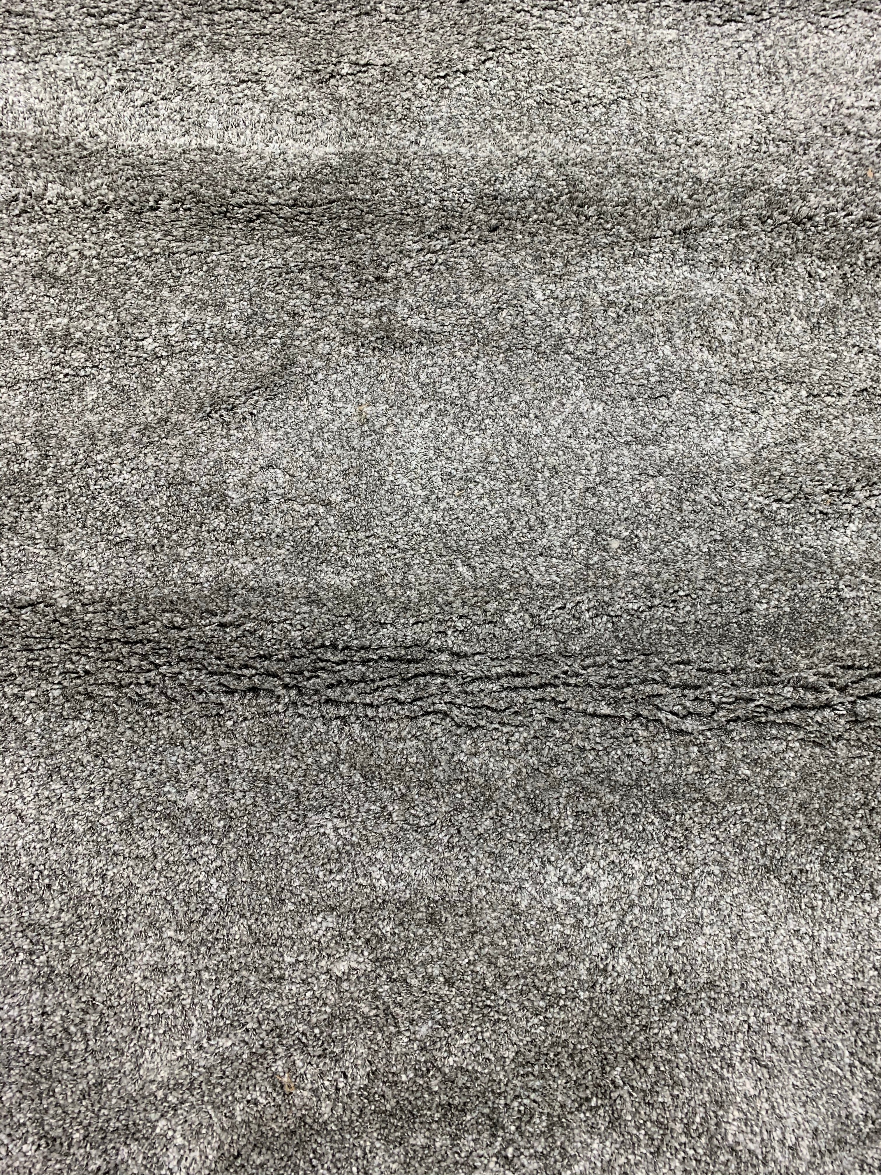 California Shag Silver/Grey 10'x13' Area Rug #108R