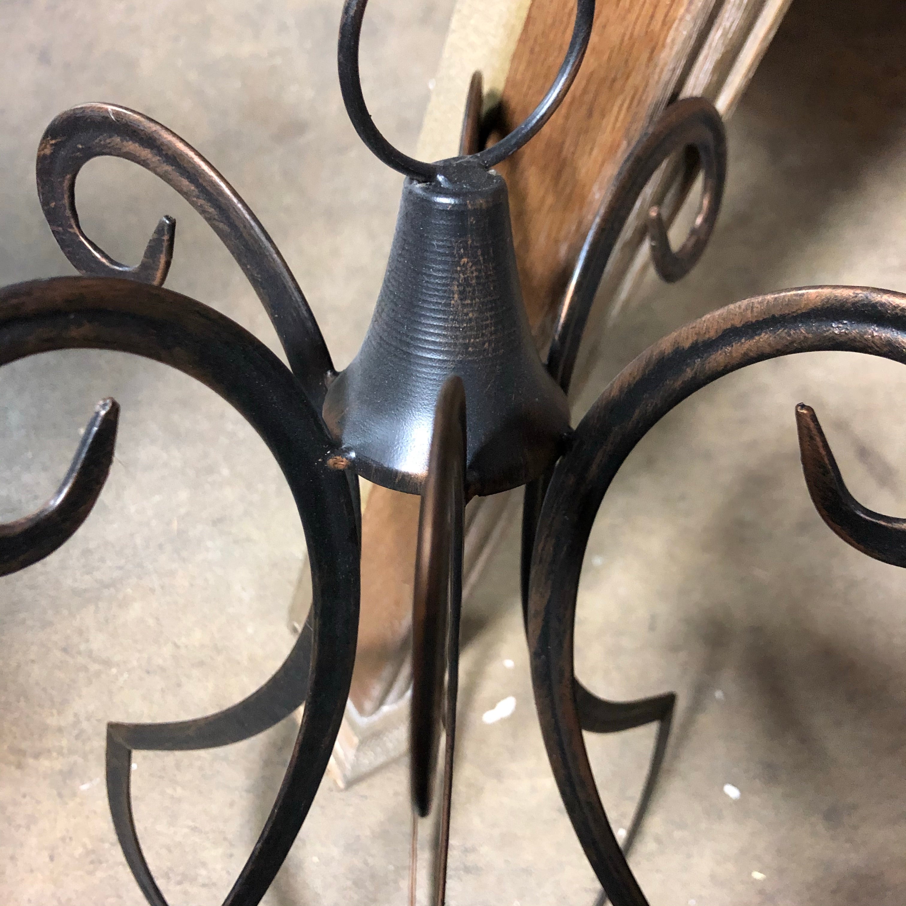 (Set of 2) Tall Iron Wall Sconces LX3023